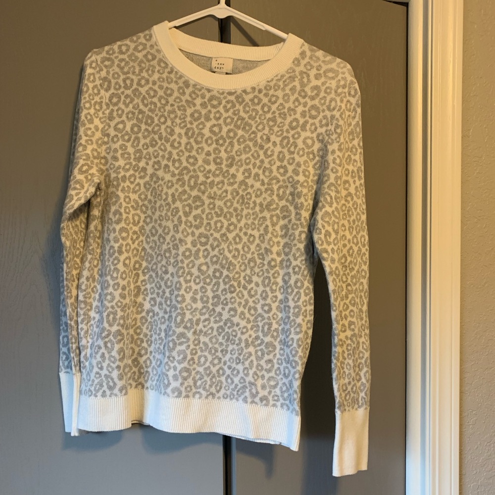 A New Day Target Women's cheetah print sweater